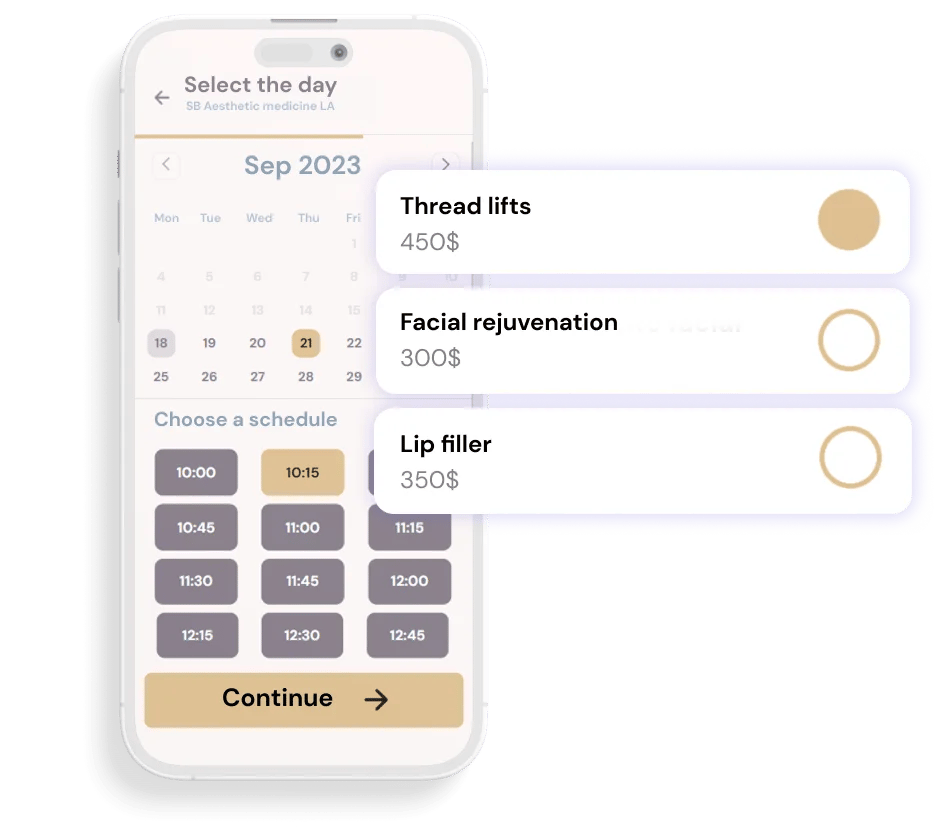 Book your appointment online from any device