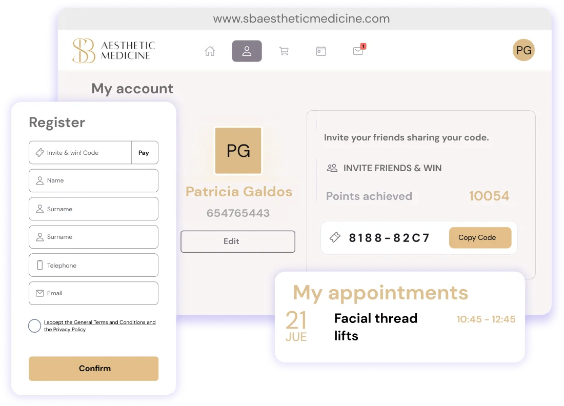 register your patient quickly and efficiently
