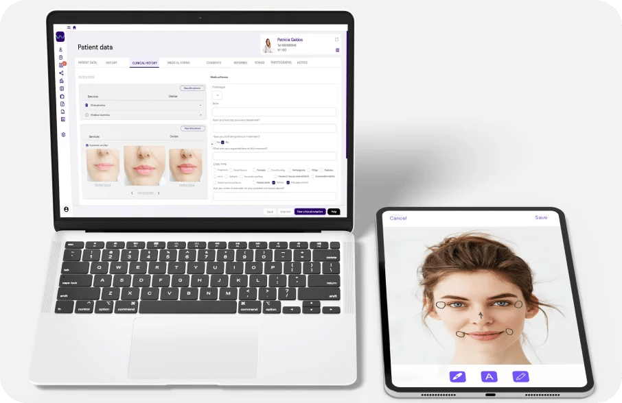 Medical history in your aesthetic medicine clinic