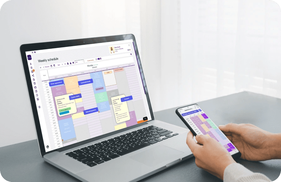 Online schedule for your hair medicine center