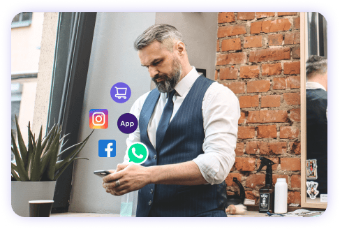 Marketing App for your hair salon and barber shop