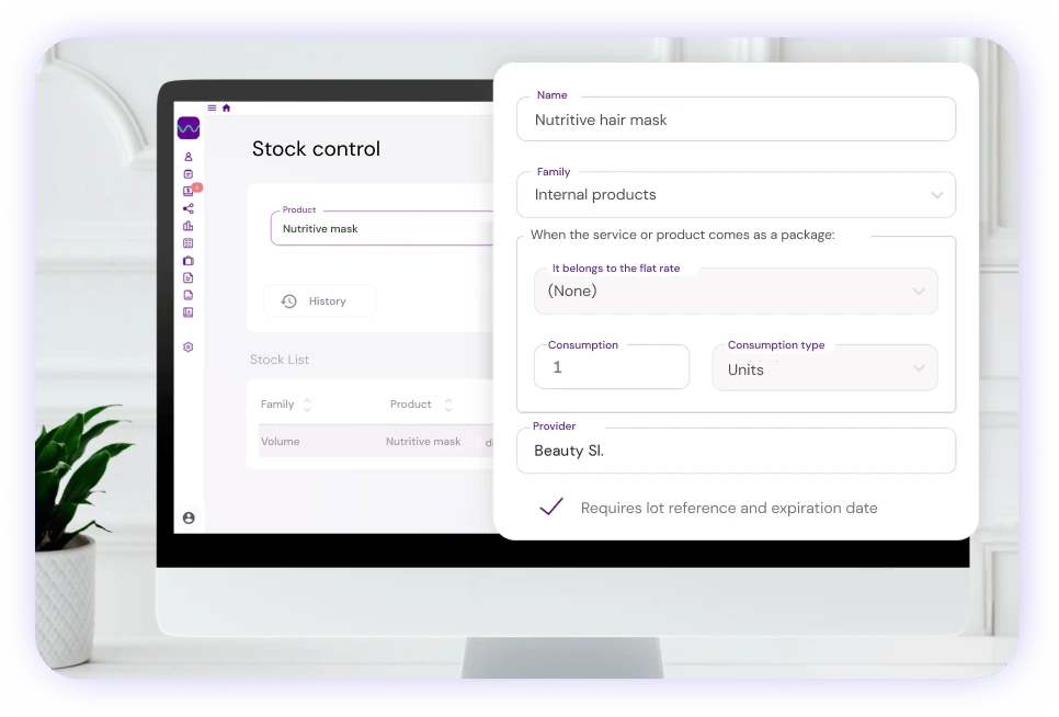 Product stock control for your hairdressing salon