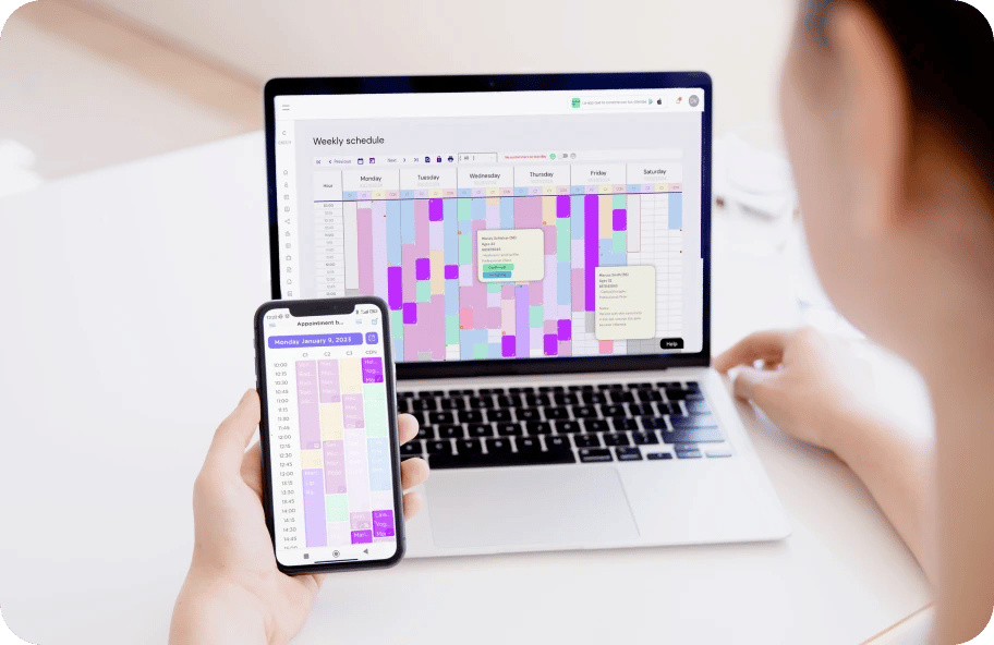 Online appointment scheduling for your spa center