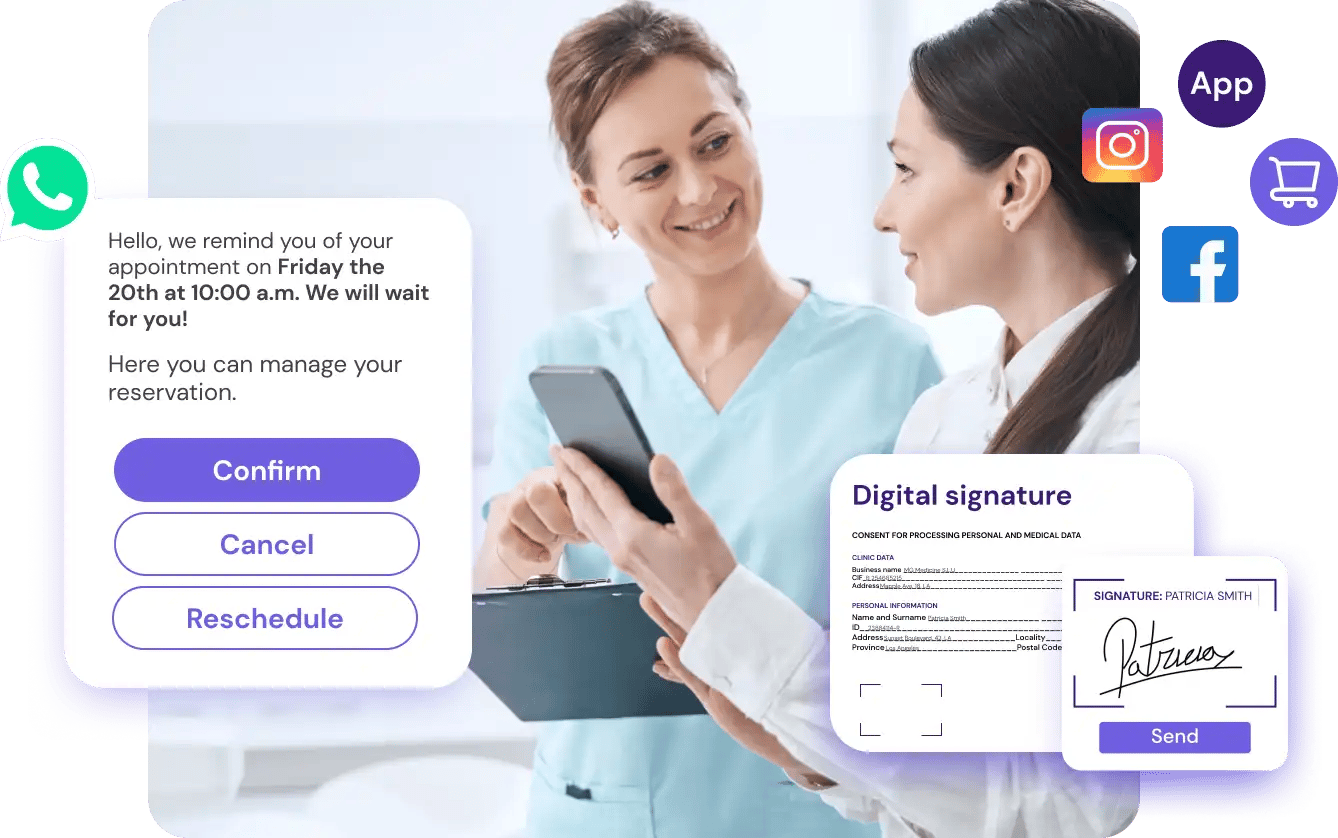 flowww is a software for medical clinics